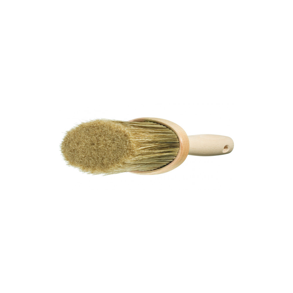 Lasurbürste, OREL® Fasern mit Borsten, in Bündeln vulkanisiert, Holzkörper