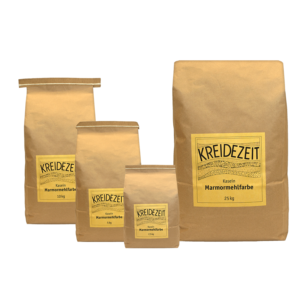 Kreidezeit  Kasein Marmormehlfarbe