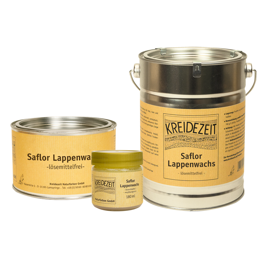 Saflor Lappenwachs - vergilbungsarm