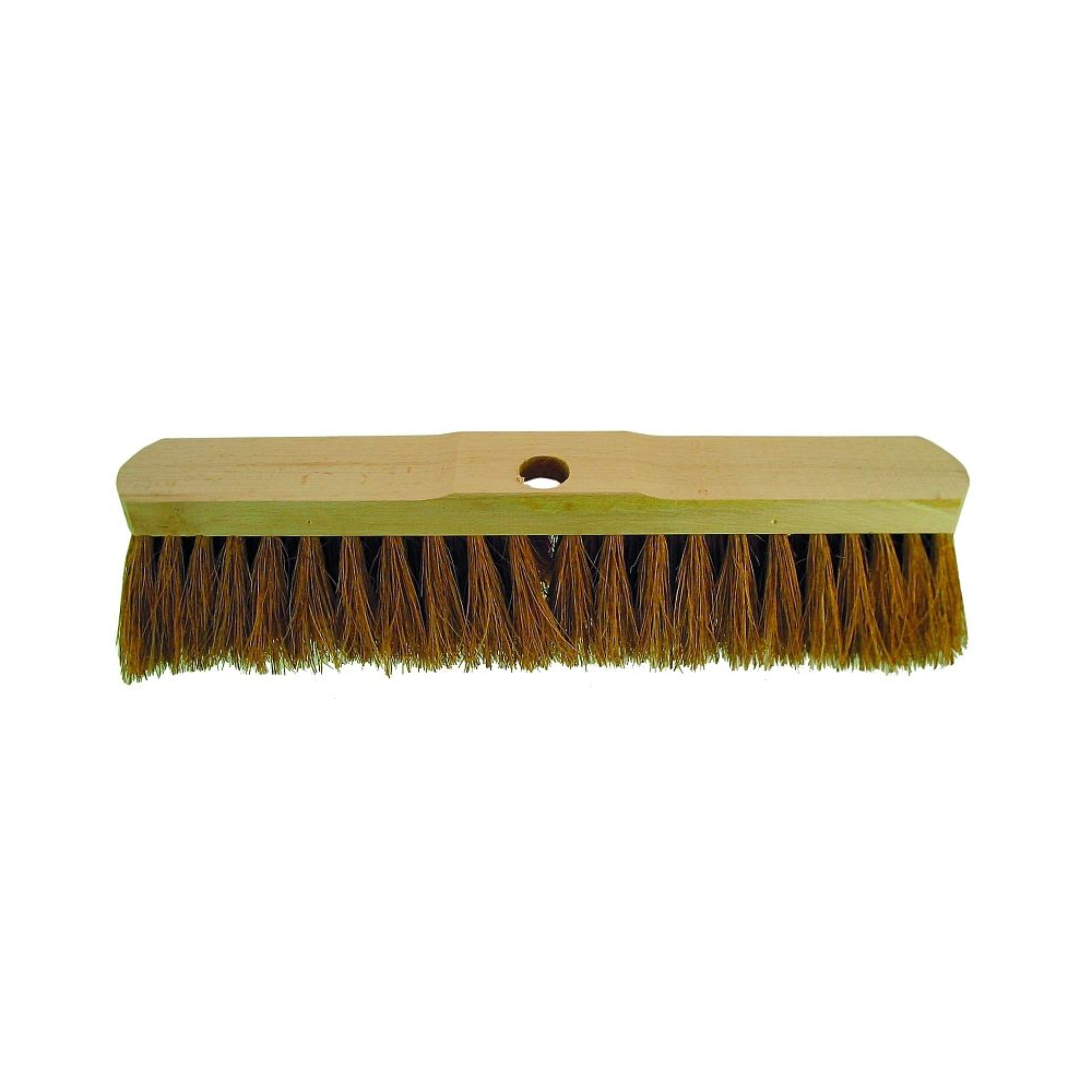 Balai de salle en fibre de coco avec manche 400 mm