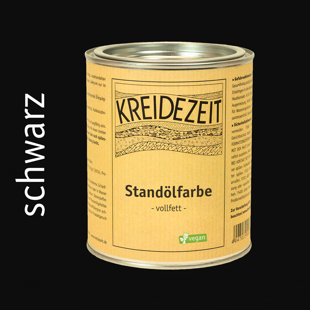 Peinture à l'huile de stand, couche de finition colorée