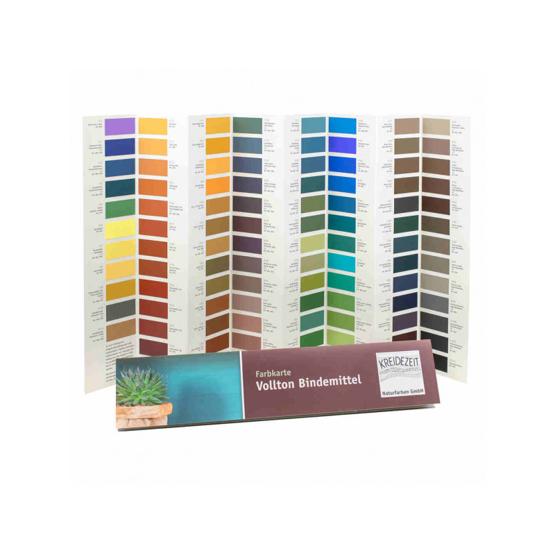 Farbkarte Vollton Bindemittel