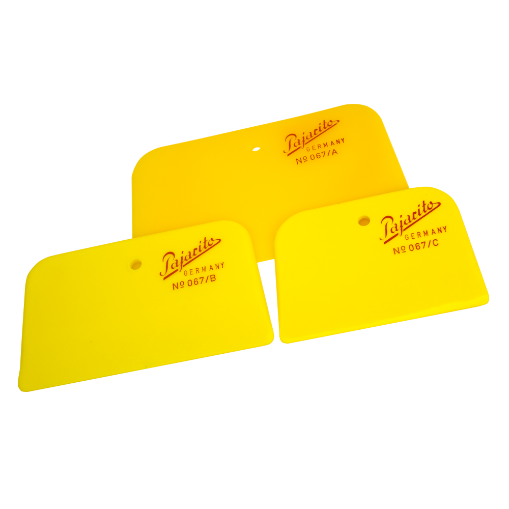 Spatules de lissage en plastique, lot de 3