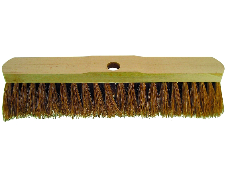 Balai de salle en fibre de coco avec manche 400 mm