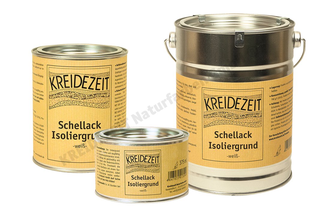 Schellack Isoliergrund - weiß