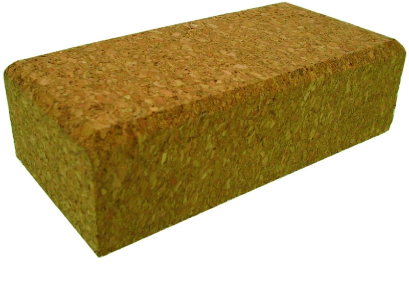 Bloc de ponçage liège 120 x 60 x 35 mm en