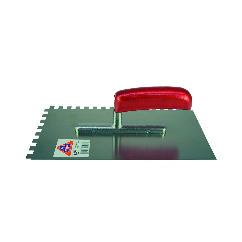 Truelle de lissage inoxydable à dents 10 x 10 mm