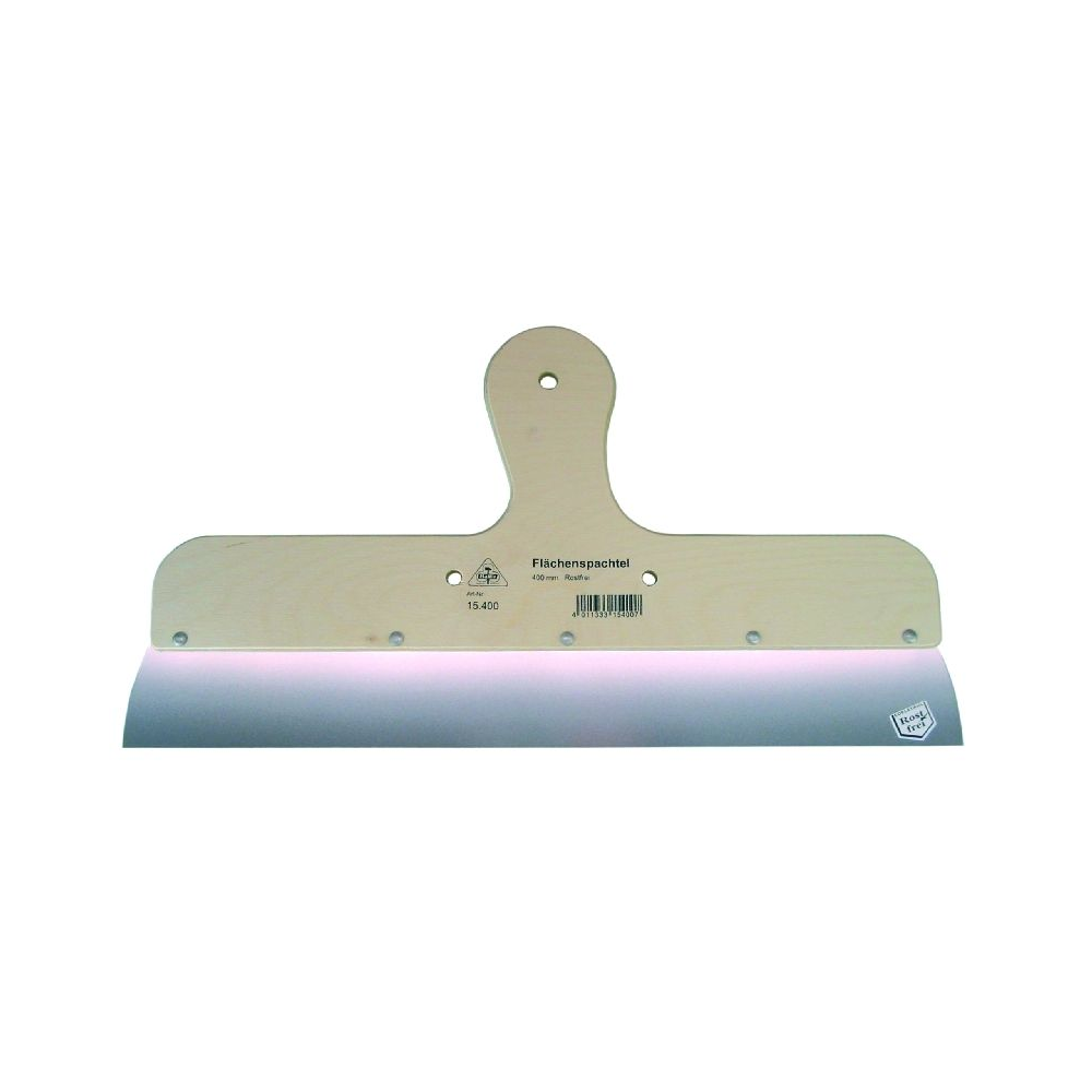 Spatule de surface inox 600 mm dos en bois