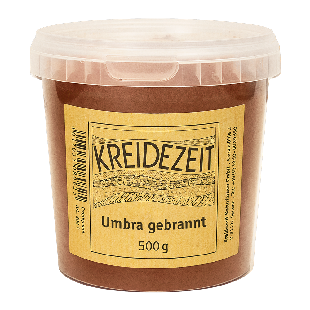 Umbra gebrannt